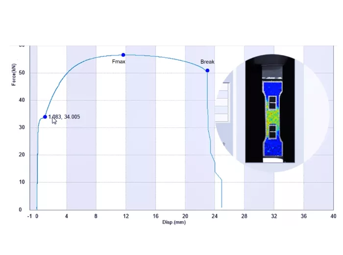 Video-Extensometer (not only) for tensile tests
